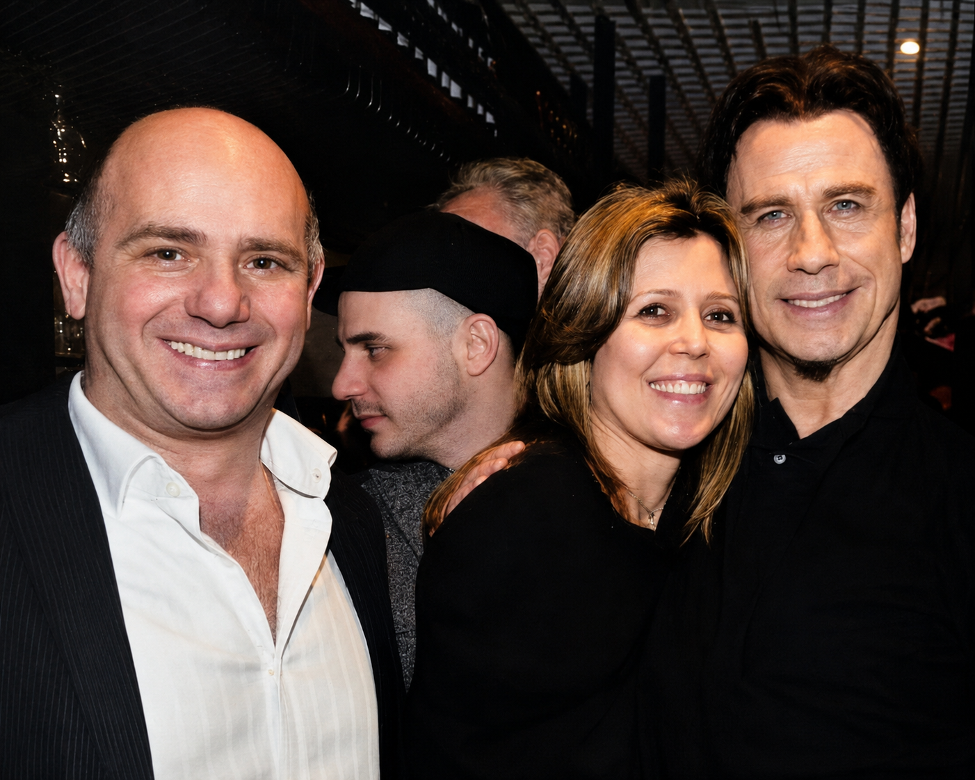 Chef Enzo Oliveri with John Travolta
